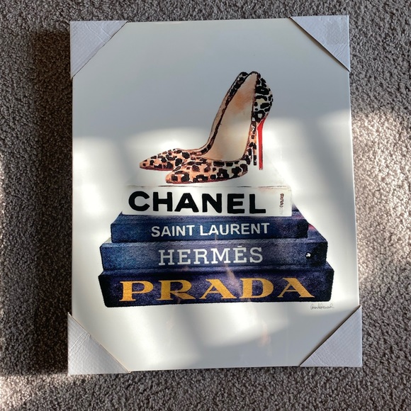 Chanel Saint Laurent Hermes Prada Artwork